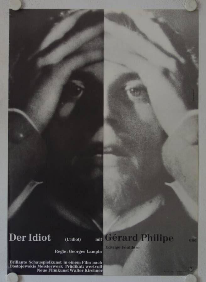 The Idiot re-release german movie poster